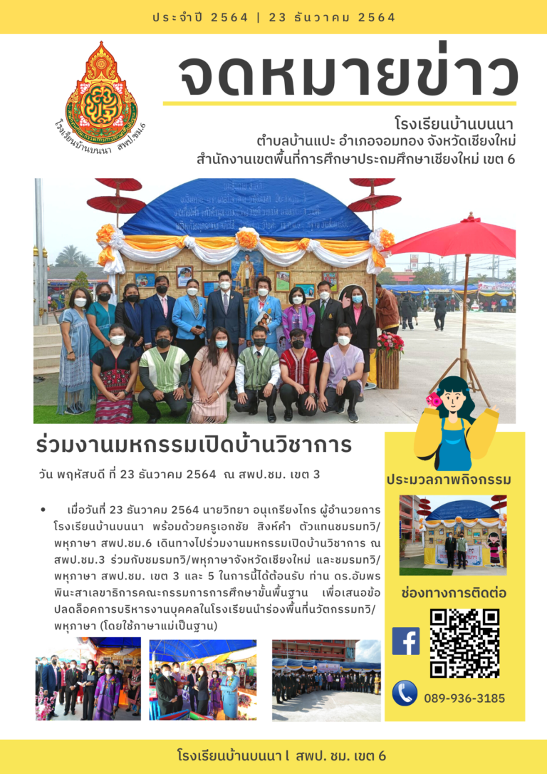 โรงเรียนบ้านบนนา-สพป.ชม.เขต-6-1