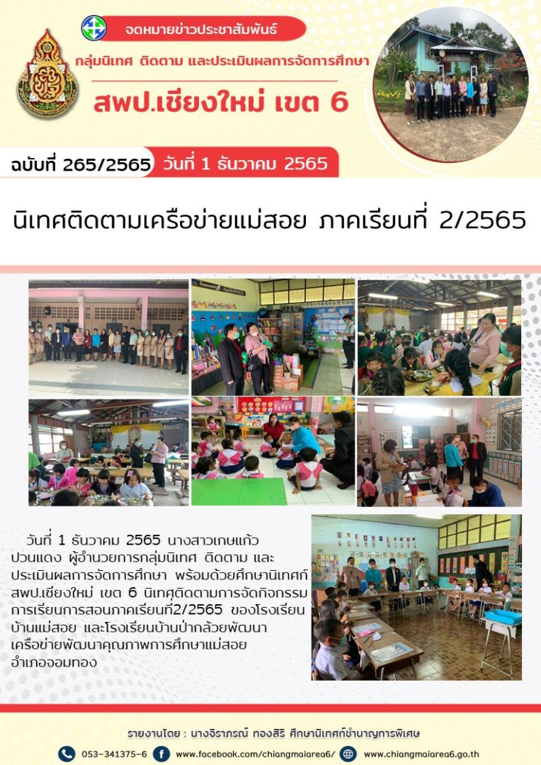 นิเทศเครือข่ายแม่สอย1ธค65