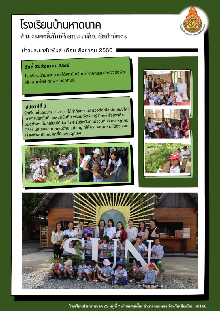 กิจกรรม ณ ฟาร์มรักกับดี สัปดาห์ที่ 3