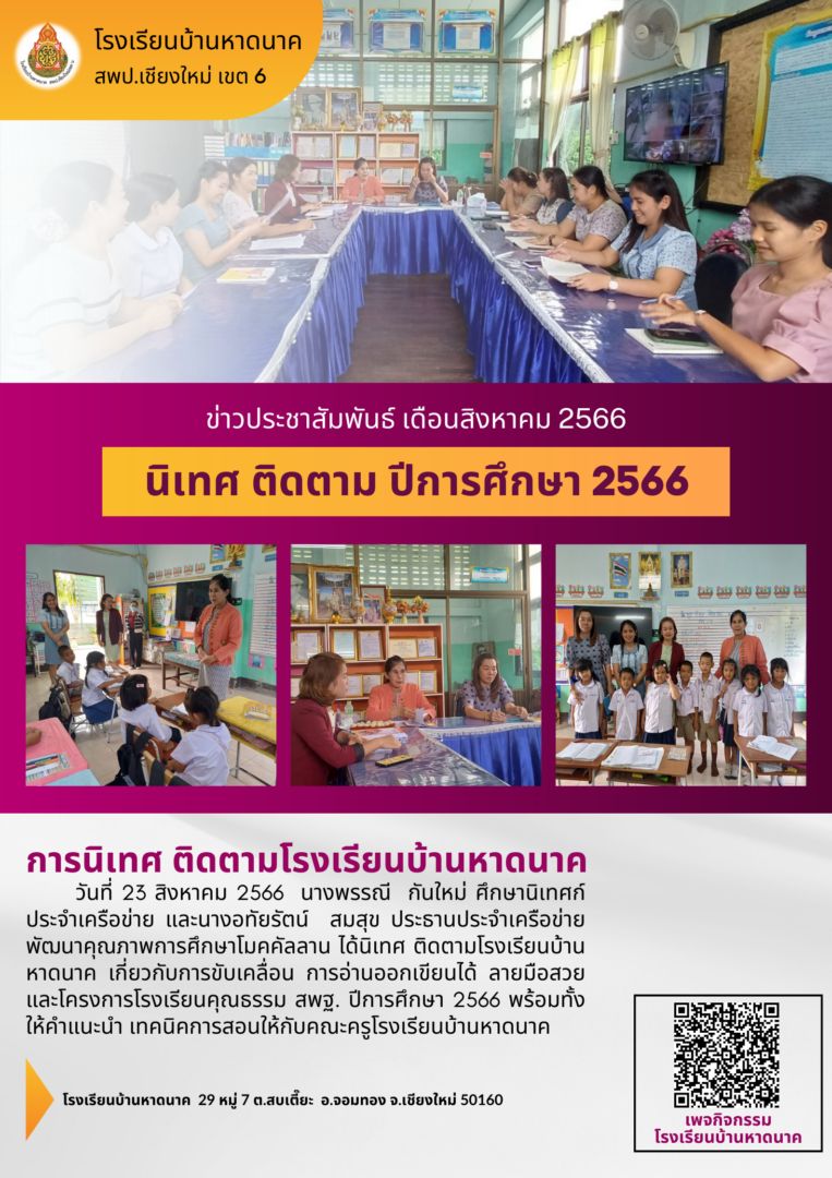 นิเทศ ติดตาม ปีการศึกษา 2566