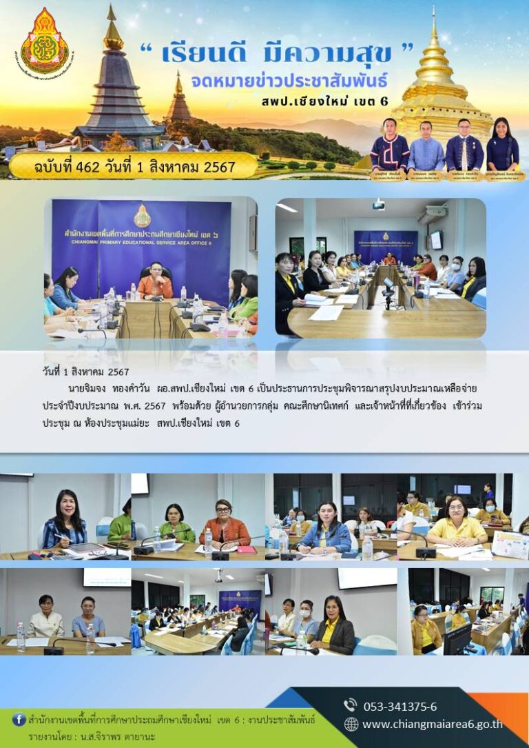 462  สรุปงบประมาณ