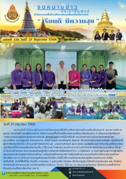 “สพป.เชียงใหม่ เขต 6 การอบรมเชิงปฏิบัติการเฉพาะทางหัวข้อ “เทคโนโลยี:จากที่นี่ไปที่นั่น” ตามโครงการบ้านนักวิทยาศาสตร์น้อยประเทศไทย ระดับปฐมวัย ปีงบประมาณ 2568”