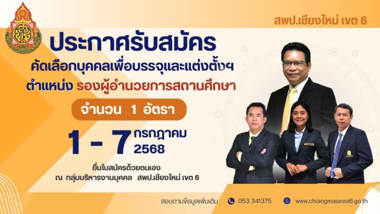 สีส้ม สีน้ำเงิน ทางการ รับสมัครนักเรียน ประชาสัมพันธ์ โรงเรียน Facebook Cover
