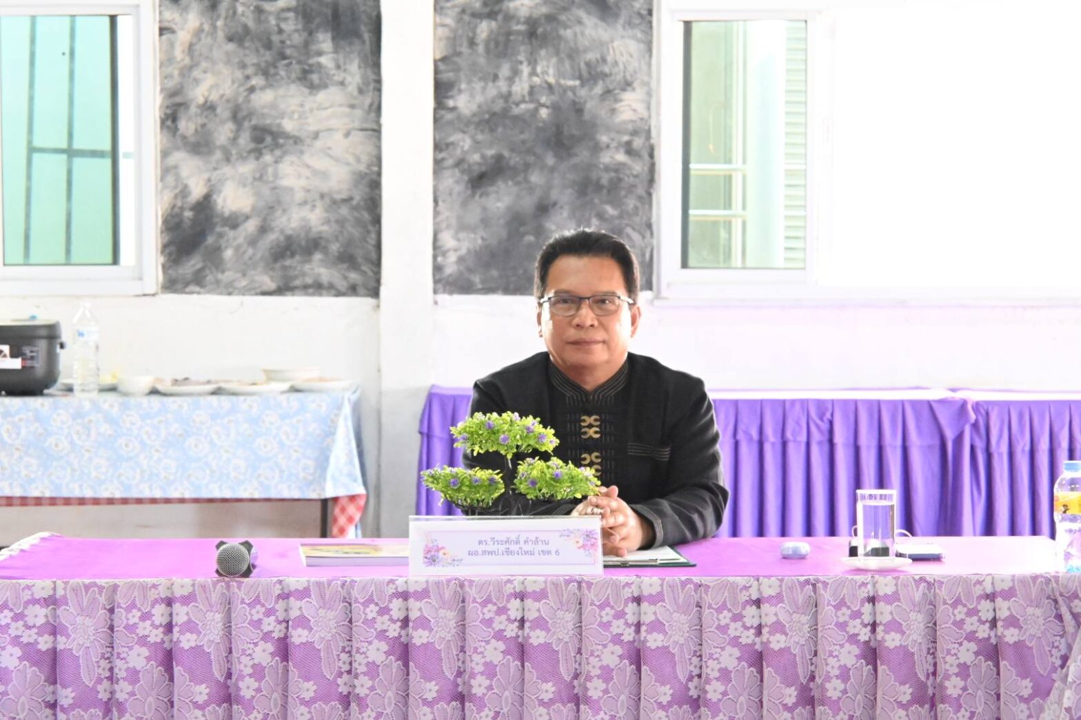 การประเมินสัมฤทธิผลการปฏิบัติงานในหน้าที่ ตำแหน่งผู้อำนวยการสถานศึกษา ในระยะเวลา 6 เดือน ของนางสาวนันทยา วงศ์ชัย ผู้อำนวยการโรงเรียนบ้านแม่แดดน้อย